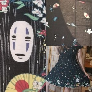 Anime Wrap Dress